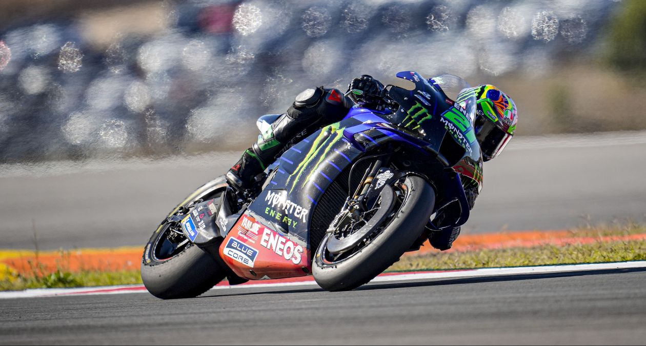 Disappointing end to algarve gp for monster energy Yamaha MotoGP.
