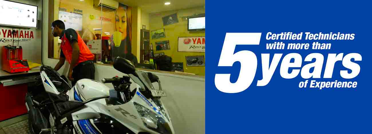 Yamaha motorcycle service center locator