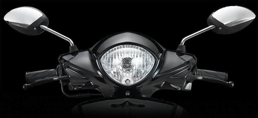 yamaha fascino back light glass