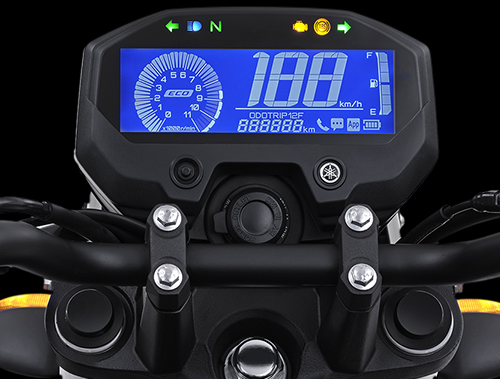 FZ-X Negative LCD Instrument Cluster