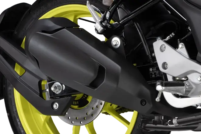 Yamaha FZ-S FI v4 DLX Silencer Cover