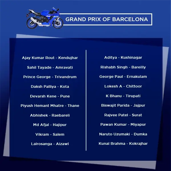 Motogp Winner List