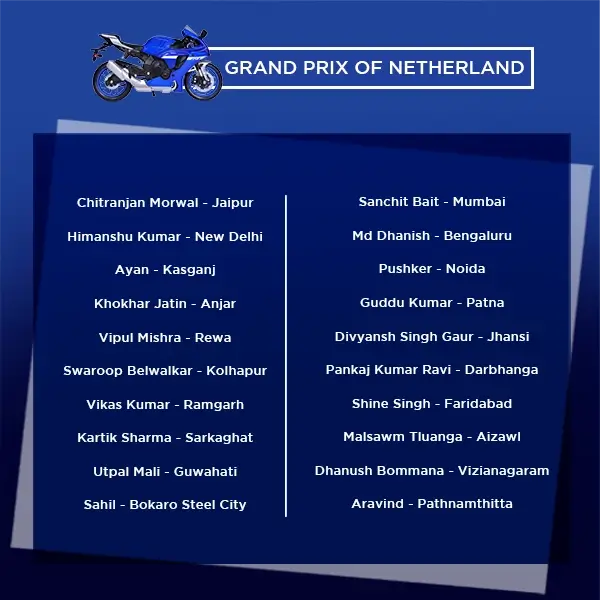 Motogp Winner List